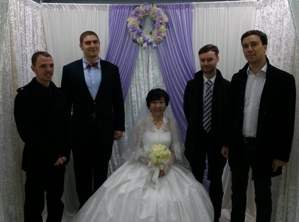 Korean Coworker's Wedding with Foreign Teachers