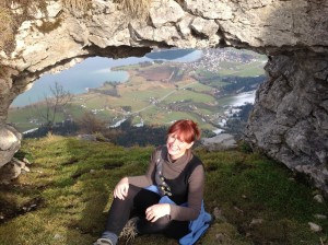 Jen Taylor in rural France